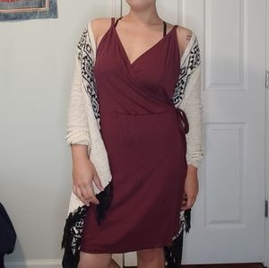 Cross Front Dress